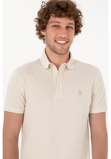 U.s. Polo Assn. Erkek Taş Tişört Basic 50306015-vr049 Tas