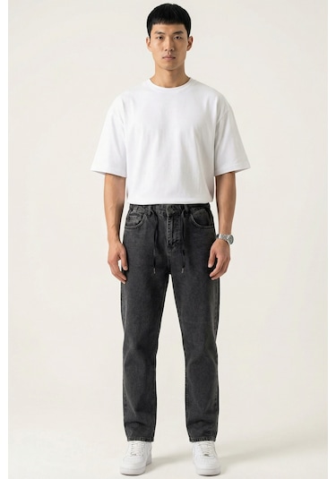 Bigdart Erkek Rahat Kesim Baggy Jean Pantolon 30075 - Antrasit