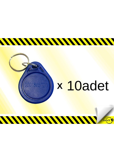 Lr-kyb10 Manyetik Anahtarlık Keyfob 10adet