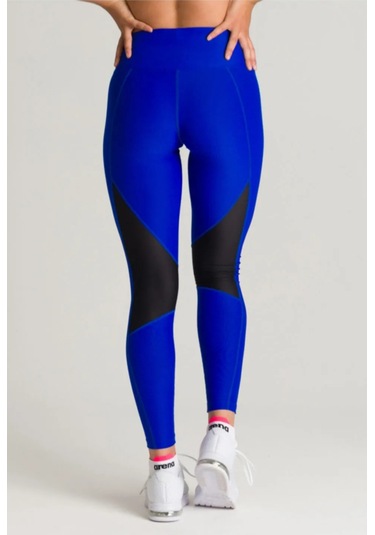 Arena W Gym Long Tights Kadın Saks Mavisi Tayt 001619997 Saks - Mavi