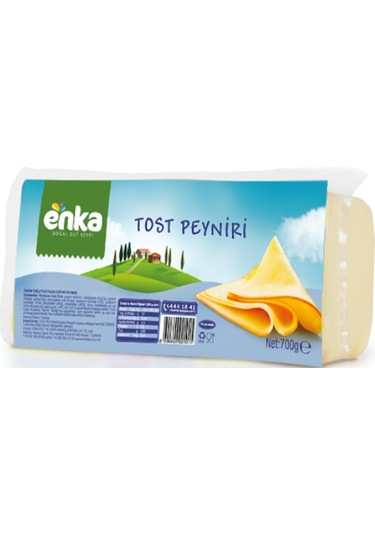 Enka Yarım Yağlı Taze Eritme Tost Peyniri 700 G