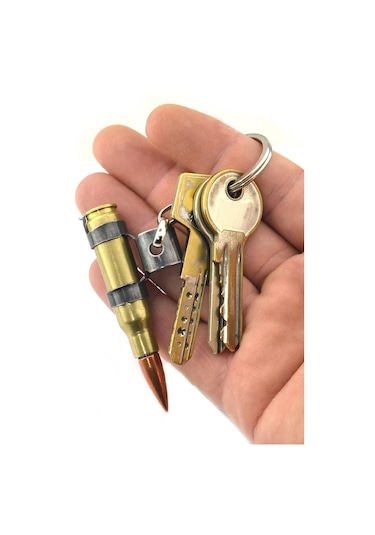 Anahtarlık Sepeti Maket Mermi 762 Mayonlu Anahtarlık