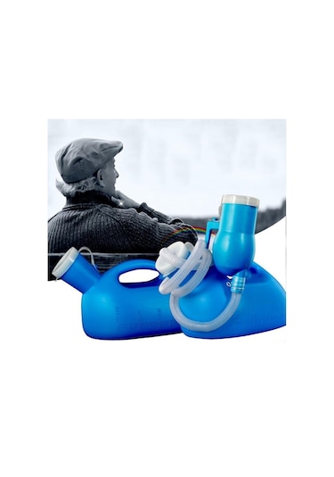 2000 Ml Seyahat Lazımlık Bebek Çocuk Sızdırmaz Taşınabilir Pisuar Erkekler Kapaklı Kalınlaşmış Yaşlı Yetişkin Büyük Kapasiteli Gece Pot Beyaz