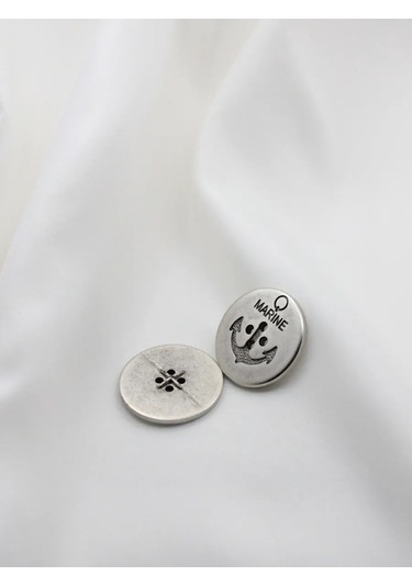 The New Button 25 Mm 12 Adet Çapa İşaretli Düğme 281042361