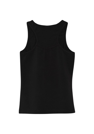 Lovetti Siyah Kız Çocuk Arka Büzgülü Yüzücü Atlet 132S001 Siyah