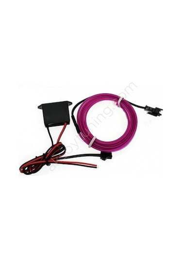 Araç İçi Neon Aydınlatma Mor 1 Metre