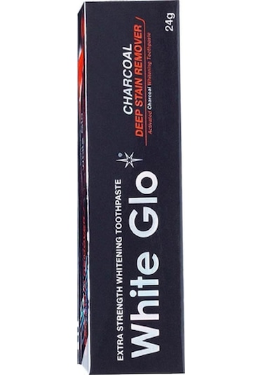 White Glo Deep Stain Remover Leke Giderici Aktif Kömürlü Diş Macunu 24 G