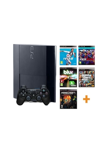 Sony Playstation 3 Super Slim 320 Gb + 30 Güncel Oyun Fiyatları ve
