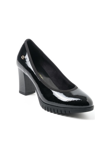 Naplack Nero Topuklu/ Stiletto Kadın 264852ds Donna Serena 4852 Ds Naplack Nero