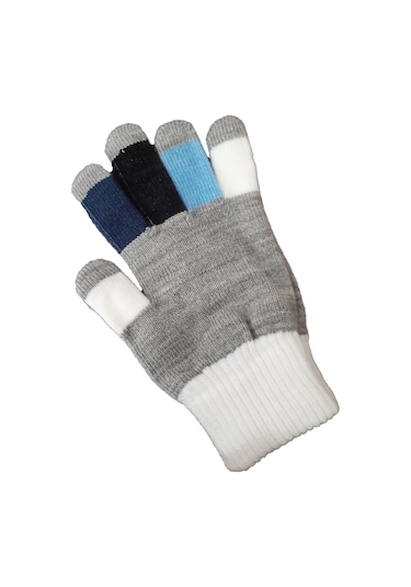 Hepsine Rakip Kız Erkek Triko Eldiven Kışlık Örgü Renkli Unisex