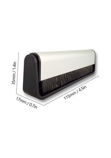 Xindoker Kollektif Fiberli Siyah Plak Temizleme Fırçası - Statik Dürtmeyen, Derin Temizlik, Plak Kalitesini Geri Yükler, Dijital Ürünlerde Kullanılabilir Xindoker Kollektif Fiberli Siyah Plak Temizleme Fırçası - Statik Dürtmeyen, Derin Temizlik, Plak Kalitesini Geri Yükler, Dijital Ürünlerde Kullanılabilir