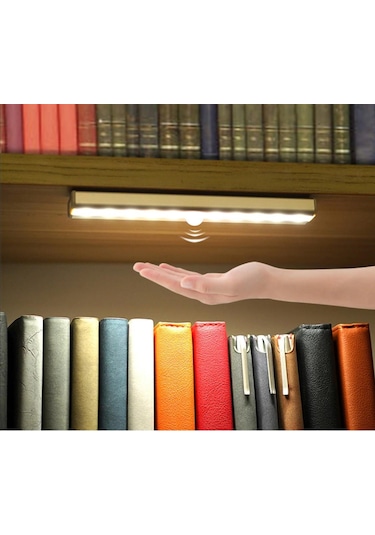 SGE TEKNOLOJİ HAREKET SENSÖRLÜ 10 LED ŞARJLI ELBİSE DOLABI ÇALIŞM