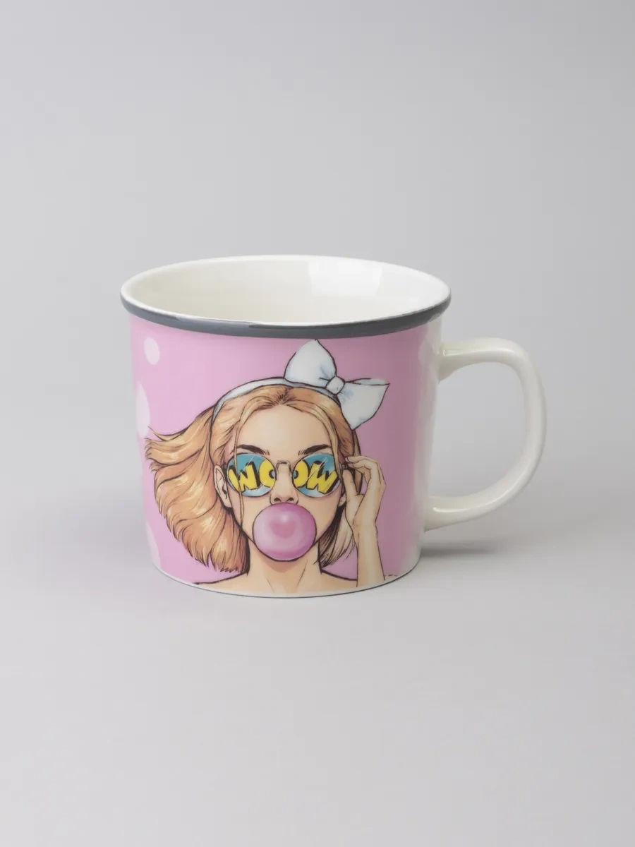 Lefard Çay Ve Kahve İçin 370 Ml Porselen Kupa 311003637 Pembe