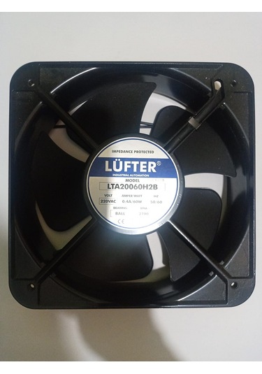 Lüfter Rulmanlı Aksial Fan 220v 220x220x60mm