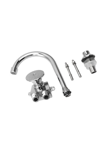 Hangfox Bakır Mutfak Lavabo Ayak Pedalı Kontrol Valfi - Ev Ve Ticari Kullanıma Uygun - Sıcak/soğuk Su Hızlı Akışlı