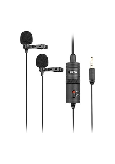 Boya BY-M1DM İkili Dslr Kamera Yaka Mikrofonu