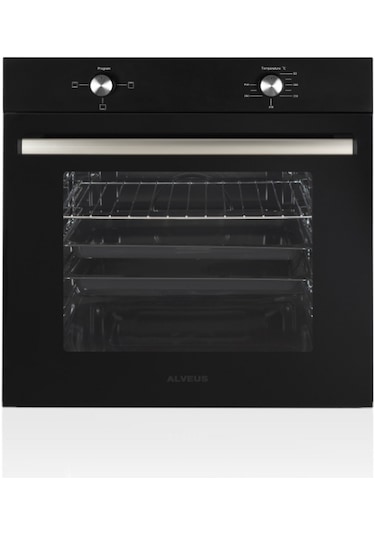 Alveus ALV MFA 604 76 LT Ankastre Fırın Siyah