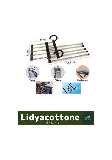 Özel Üretim Dayanıklı Dolap Organizer Hareketli Çok Fonksiyonlu Pantolon Askılığı 5 In 1askı Çok Renkli