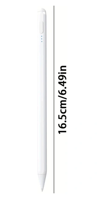 Wangxi İos Android İçin Beyaz Dokunmatik Kalem Hızlı Şarj Hassas Tablet Aksesuarı