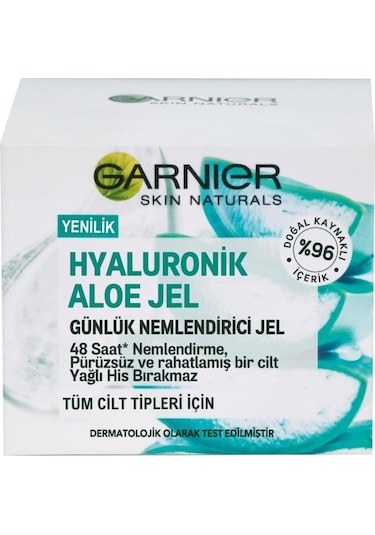 Garnier Hyaluronik Aloe Vera Günlük Nemlendirici Jel 50 ML