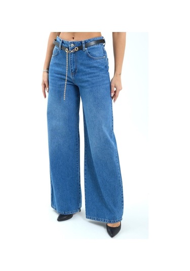 Sensuelle 7398 Kot Pantolon-mavi Mavi