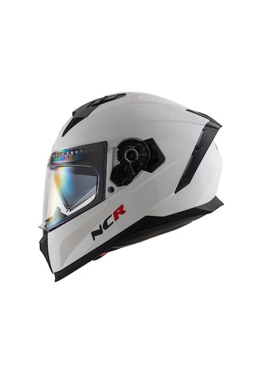 Ncr Stream Beyaz Full Face Kapalı Kask Ece-06 Beyaz Beyaz