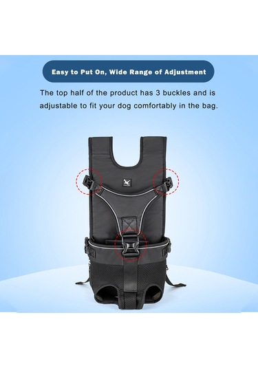 Jokmae Kamuflaj Desenli Köpek Çantası Siyah