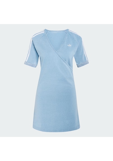 Adidas Denim Kadın Elbise C-adıkz5056b30a00 Mavi