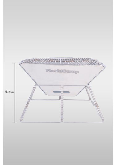 Krom Katlanır Mangal