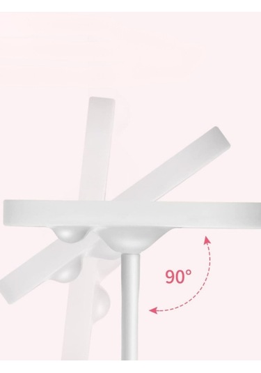 Masaüstü Dokunmatik Makyaj Aynası Led Işıklı Beyaz