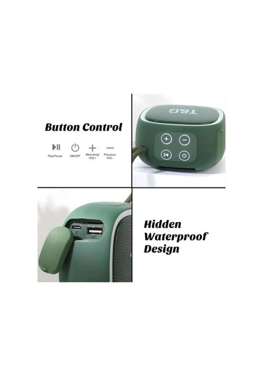 Novahub Bluetooth Hoparlör Taşınabilir Ses Kutusu Kablosuz Radyo Fm Hoparlör Stil B Kırmızı Mavi Tg659