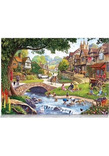 Star Puzzle 2000 Parçalık Dere Köyünde Yaz Puzzle/Yapboz - Steve Crips