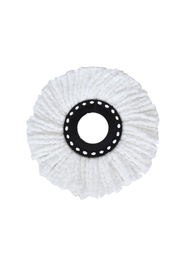 Shineyee 16cm Mikrofiber Döner Mop Yedek Kafa - 360 Derece Döner, Tüm Yüzeyleri Temizler, Makine Yıkabilir, 1 Adet