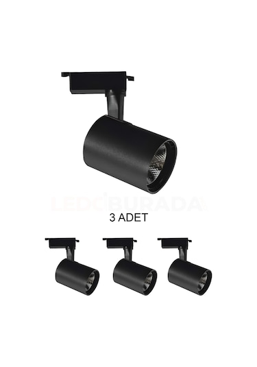 Cata Ct-5334 Babil Led Ray Armatür 30w Günışığı - 3 Lü Paket