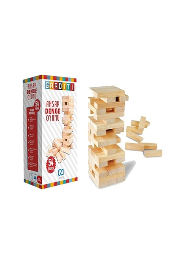 Ca Games Ahşap Denge Oyunu Küçük
