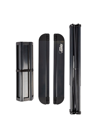 Titanium Katlanabilir Alüminyum Kamp Ve Piknik Masası - Küçük Siyah