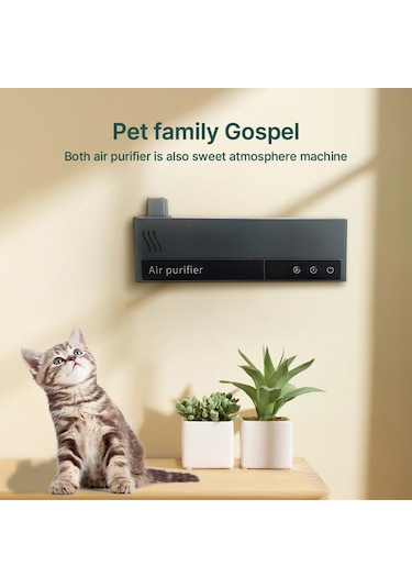 Dijital Dokunmatik Ekran Zamanlama Fonksiyonlu 2'si 1 Arada Hava Temizleyici Ve Aromaterapi