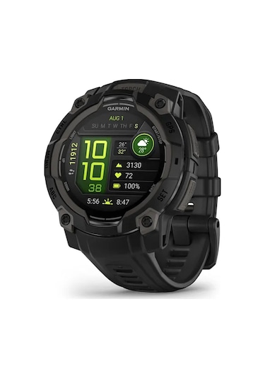 Garmin Instinct 3 45 Mm Amoled Siyah Siyah