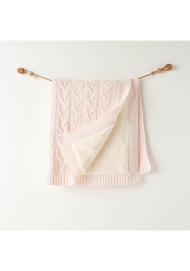 Andywawa Bebek Triko Battaniye - Andywawa - Pembe - 0-6 Ay - Ac26340-pembe-0-6 Ay Pembe