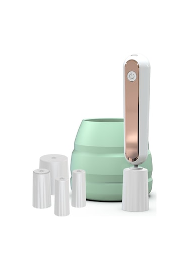 Moveevo Elektrikli Makyaj Fırçası Temizleyici Ve Kurutucu Otomatik Döndürme Makinesi Kozmetik Temizleme Araçları