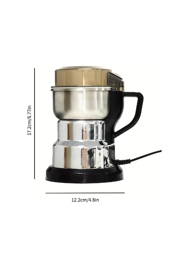 Motion003 220v Avrupa Standartlı Elektrikli Öğütücü Simli Ev Tipi Çok Amaçlı Tahıl Değirmeni Ultra İnce Kahve Çekirdeği Öğütücü Baharat Ve Kuruyemişler İçin Küçük Kırıcı Simli