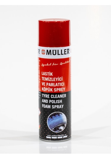 Müller Lastik Temizleyici ve Parlatıcı Köpük Sprey 500 ML