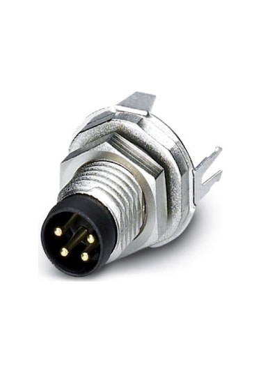 Phoenix Sacc-dsı-m8ms-4con-l180-sh ,m8/4-pin Düz Erkek Pcb Soket