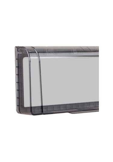 Suntek Su Geçirmez Anahtar Fiş Çıkış Kapağı Tuvalet Siyah