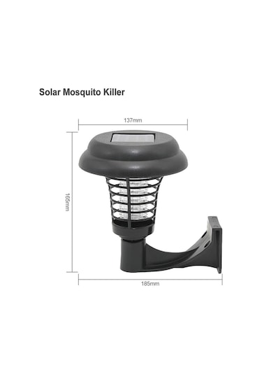 Sones Led Güneş Enerjisi Sivrisinek Kovucu Bug Zapper Killer Uv Lamba Böcek Haşere Açık Bahçe Çim Peyzaj Işık