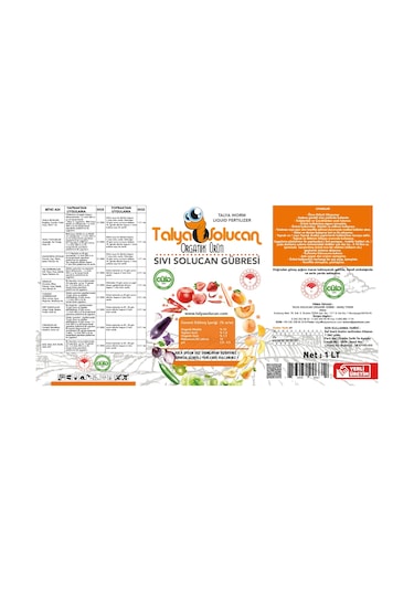 Organik Solucan Gübresi Sıvı Sebze Meyve Ve Süs Bitkileri 1 L.