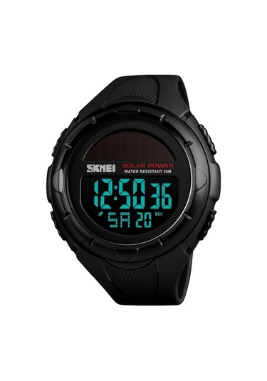 Trendooze Skmei 1405 Solar 50 M Dalış Spor Erkek Kol Saati 001 Nk Altın