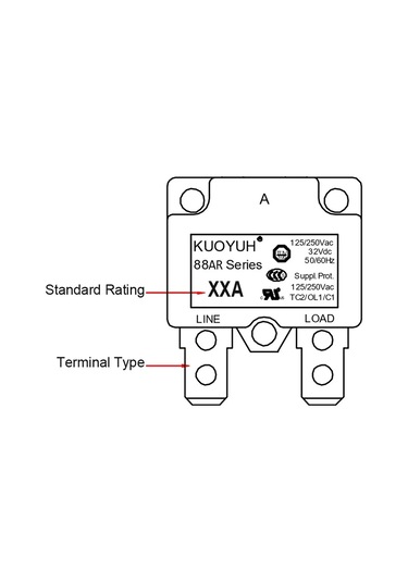 Maroces 10 Amper Marin Termik Anahtar Devre Kesici 10a Butonsuz
