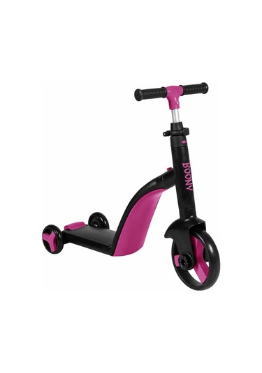 Boony 3 Tekerlekli 3in1 Pembe Scooter