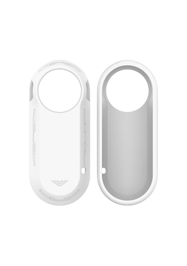 Garmin Varia Rtl515 Bisiklet Işık Bisiklet Radar Koruma Kolu Silikon Kılıf Toz Geçirmez Yumuşak Kapak-Beyaz